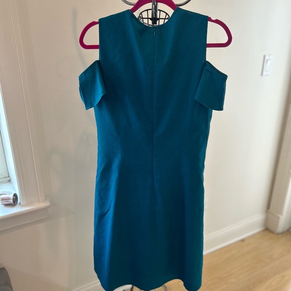 Elie Tahari -14 - Blue - Linen Dress - Picture 3 of 9